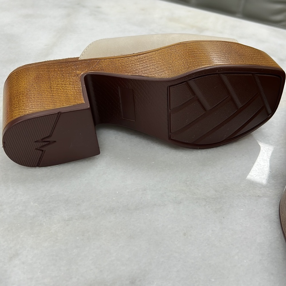 NWT House of Harlow 1960 Leather Platform Sandals – Sizes 9.5 - Picture 3 of 7